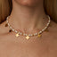 Rosary Cross Freshwater Pearl Choker