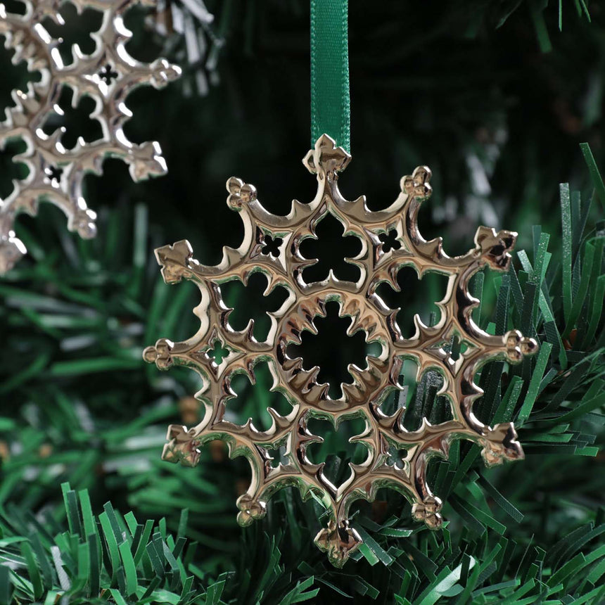 Gothic Snowflake Ornament