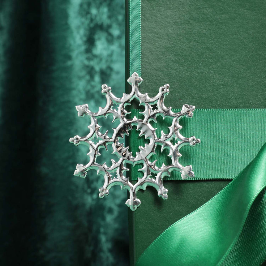Gothic Snowflake Ornament